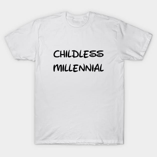 Childless Millennial Millennial Pink T-Shirt by FandomTrading